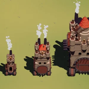 Wanderburg castle size progression