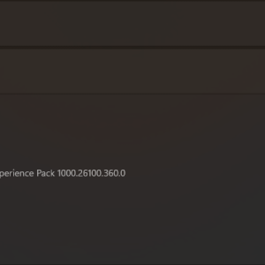 Windows 11 26H2 version in Settings About
