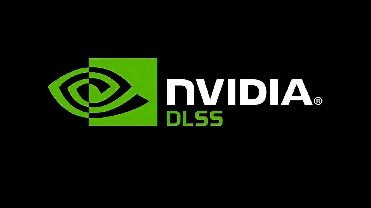 The NVIDIA DLSS logo used as the banner for the DLSS Framegen Enabler mod for Ace Combat 8