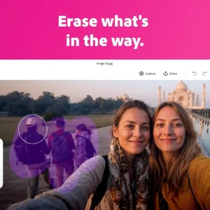 Adobe Express Photos remove object