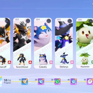 Aniimo Aniilog collection screen