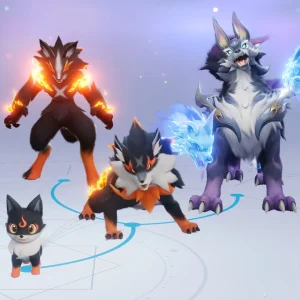 Aniimo creatures on the party screen