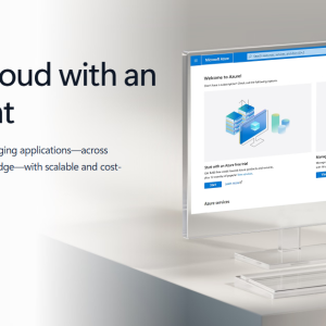 Microsoft Azure account page