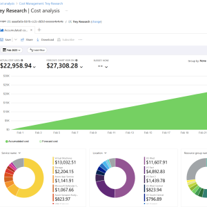 Azure Cost Management cost analysis