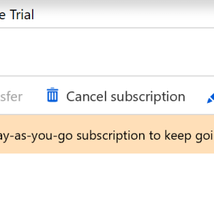 Upgrade an Azure free account