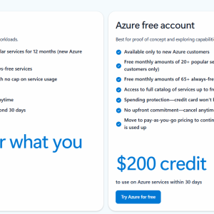 Azure free account vs pay as you go
