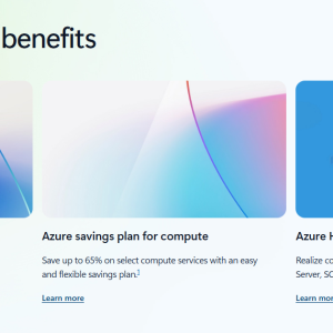 Azure pricing offers and benefits