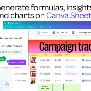 Canva Sheets Magic Formulas