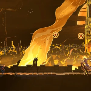 Castlevania Belmont’s Curse burning Paris