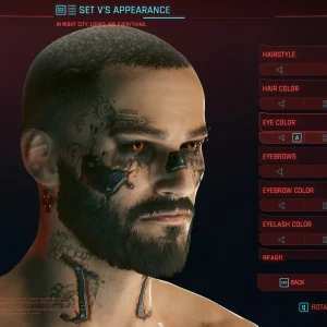 Cyberpunk 2077: Cyberpunk 2077 character creator