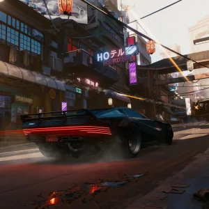 Cyberpunk 2077: Japantown street