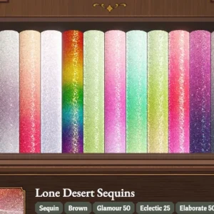 Glittery Fantasy Fabrics mod