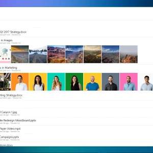 Dropbox Lite Recents tab