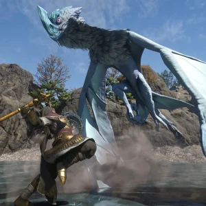 Enshrouded dragon fight