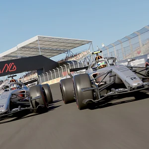 F1 25 Madring start straight