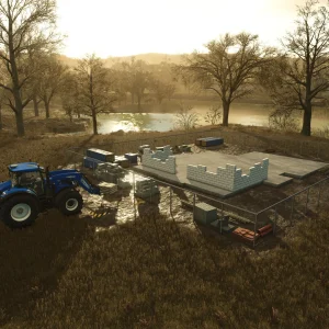 Farming Simulator 25 Building a production site