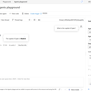Foundry agents playground