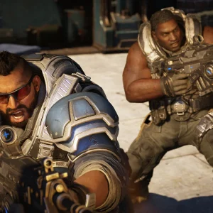 Gears 5 cover shooting
