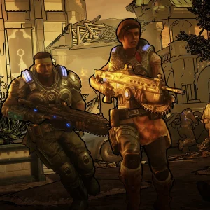 Gears 5 desert firefight
