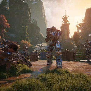 Gears of War 4 village fight