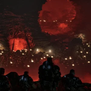Gears of War E-Day Locust Horde underground