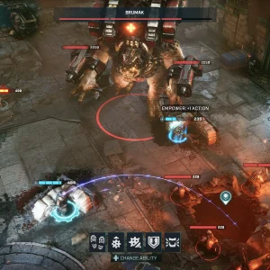 Gears Tactics Brumak battle