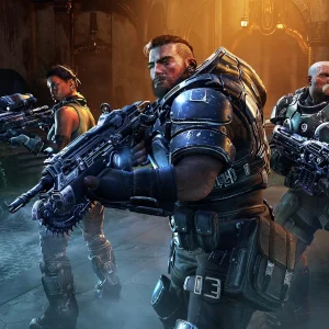 Gears Tactics Gabe Diaz and squad