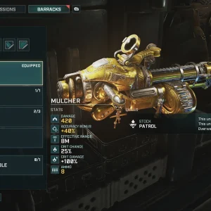 Gears Tactics loadout screen