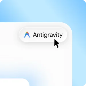 Antigravity button in the Gemini desktop app