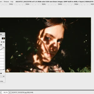 GIMP non-destructive layer effects