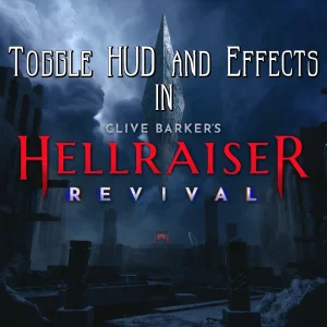 Toggle HUD and Effects mod