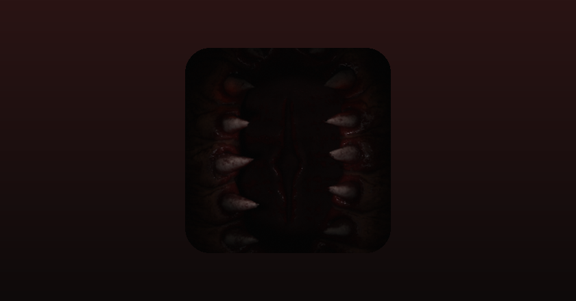 The Mimics mod icon, a dark doorway lined with rows of sharp teeth like an open mouth