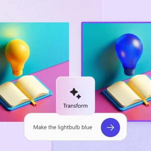 Microsoft Designer restyle
