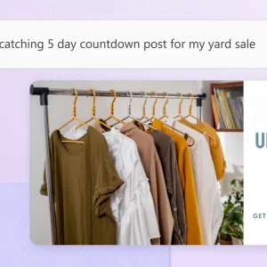 Microsoft Designer social post
