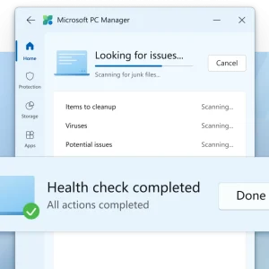 Microsoft PC Manager Health Check