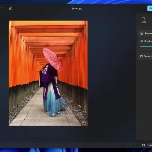 Microsoft Photos remove objects