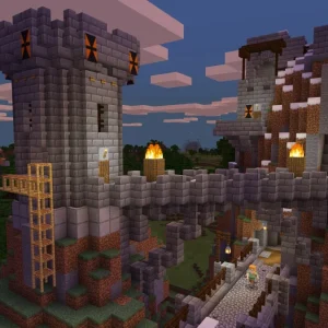 Minecraft castle build