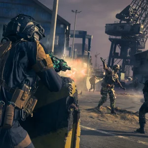 Modern Warfare III dockyard firefight