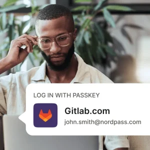 NordPass passkey login