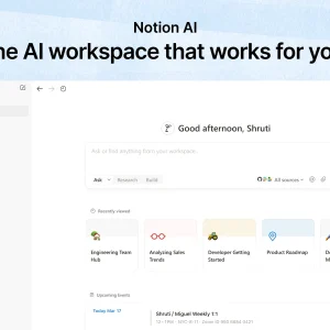 Notion AI on the Home page
