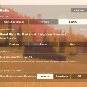 Custom Music Player mod
