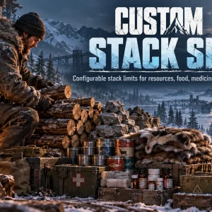 Custom Stack Size mod for Permafrost