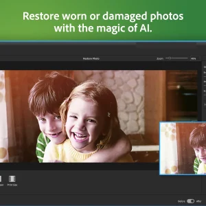 Photoshop Elements Restore Photo