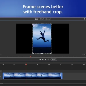 Premiere Elements freehand crop