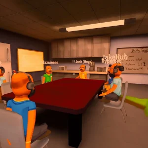 Scam With Your Friends team meeting room