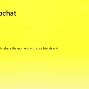 Snapchat Microsoft Store listing