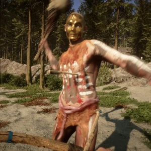 Sons of the Forest masked cannibal