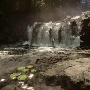 Sons of the Forest waterfall