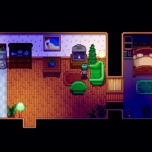 Stardew Valley Farmhouse Interior