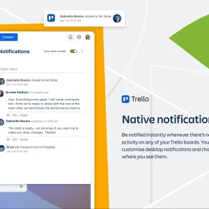 Trello desktop notifications